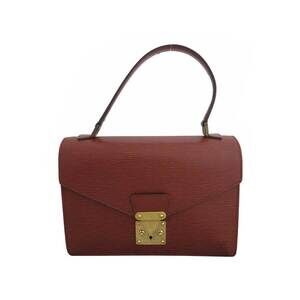 Louis Vuitton Epi Concorde handbag brown leather